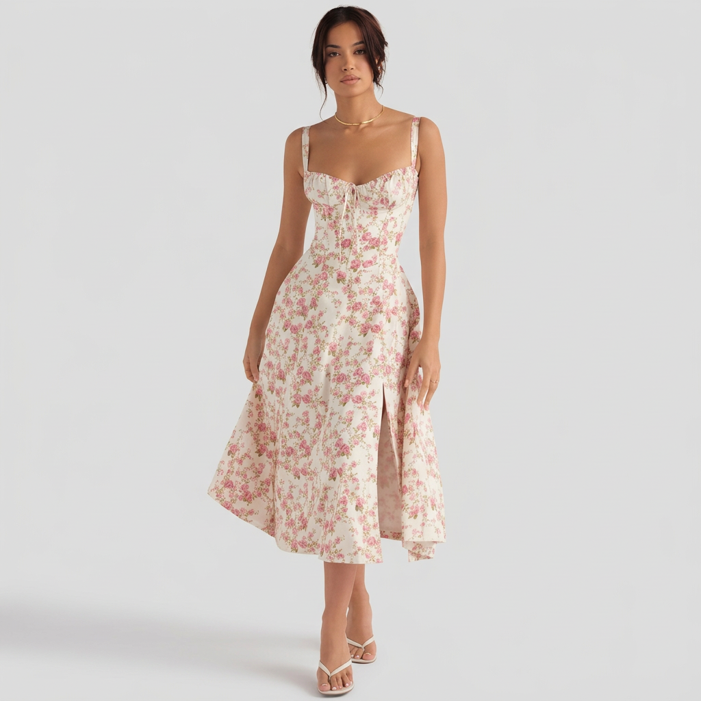 Courtney - Elegante Maxi Jurk