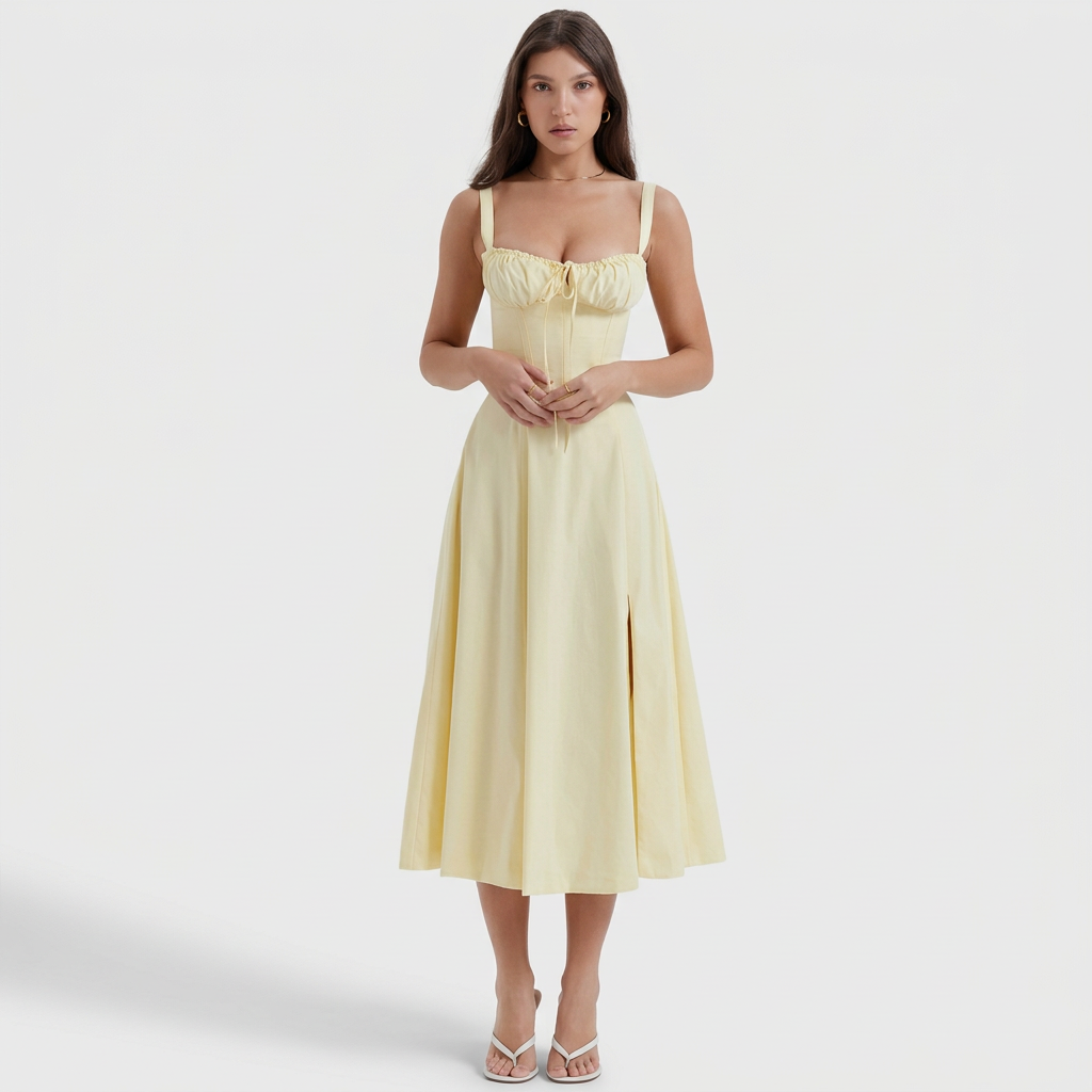 Courtney - Elegante Maxi Jurk