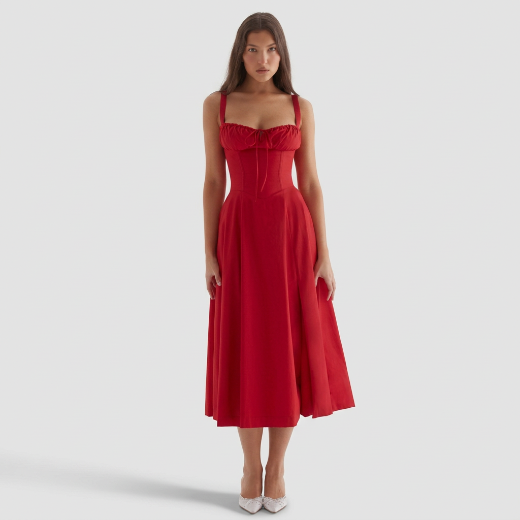 Courtney - Elegante Maxi Jurk