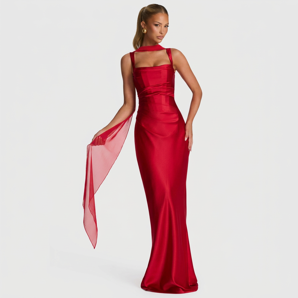 Jennifer - Elegante Maxi Jurk
