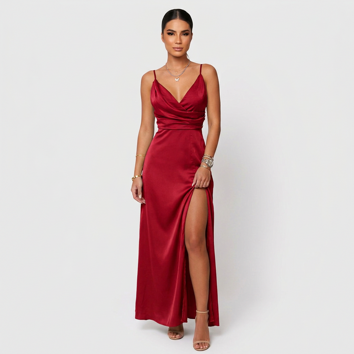 Maria - Elegante Maxi Jurk