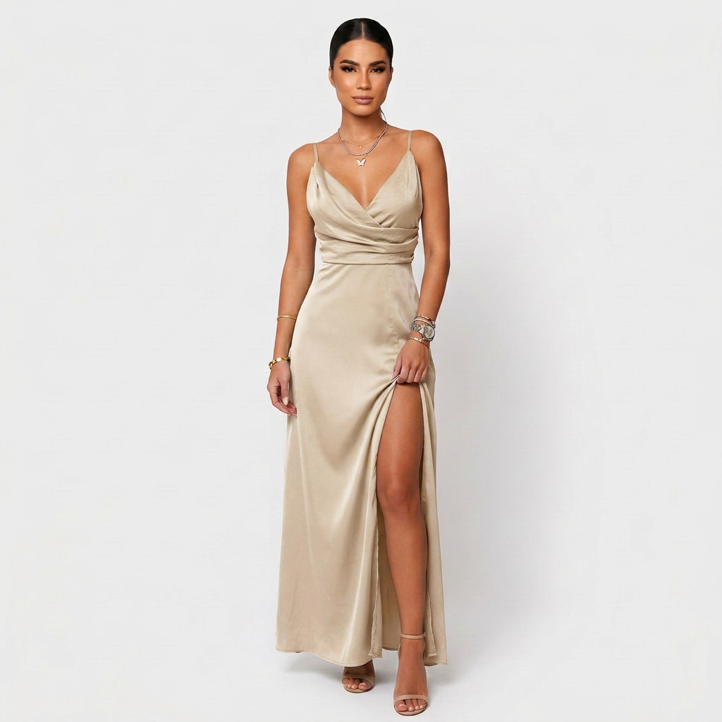 Maria - Elegante Maxi Jurk
