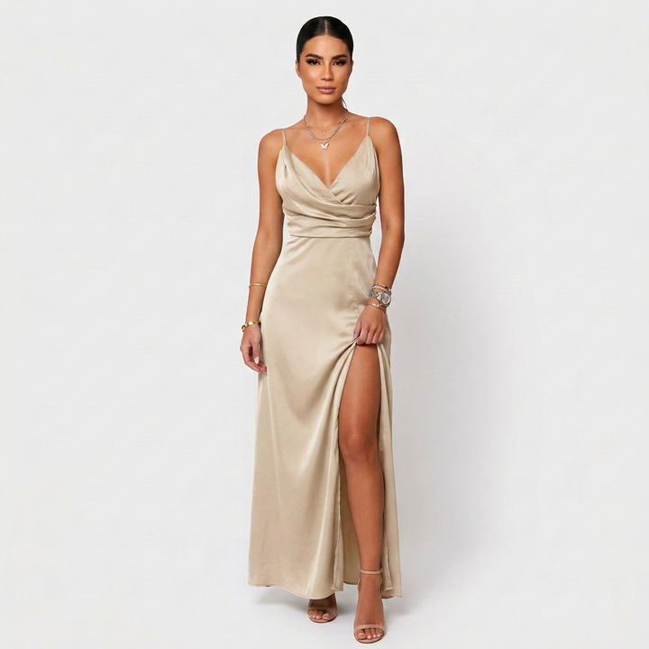 Maria - Elegante Maxi Jurk