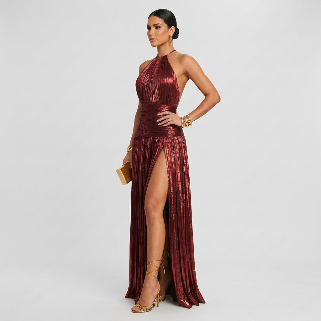 Bretagne - Elegante Maxi Jurk