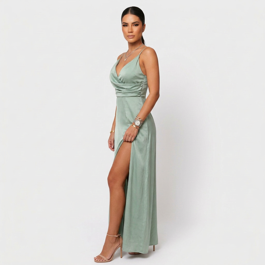Maria - Elegante Maxi Jurk
