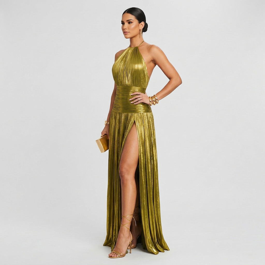Bretagne - Elegante Maxi Jurk