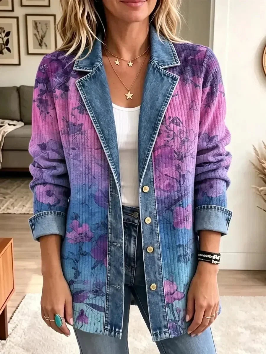 Brooklyn | Retro Bloemenkunst Jacket