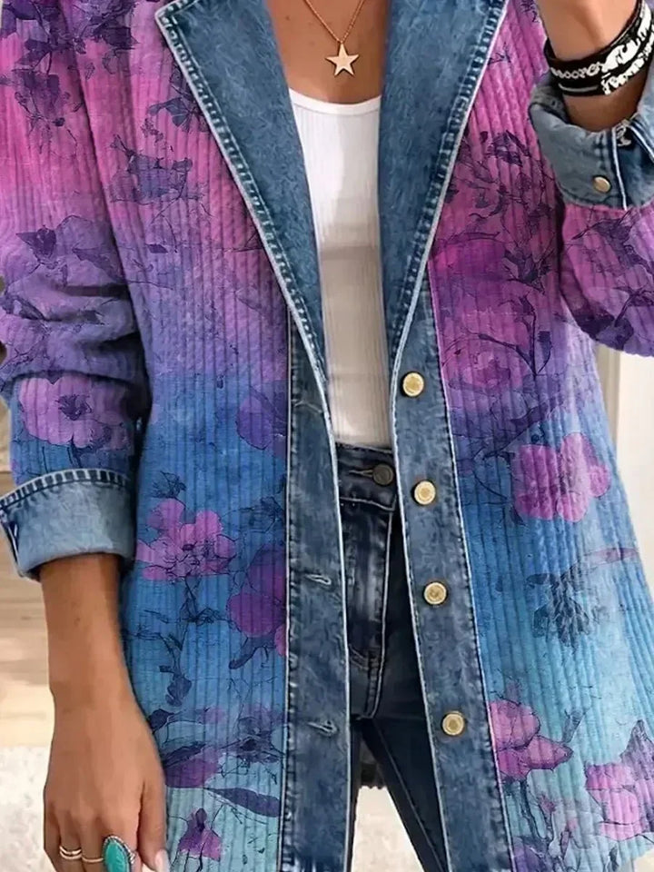 Brooklyn | Retro Bloemenkunst Jacket