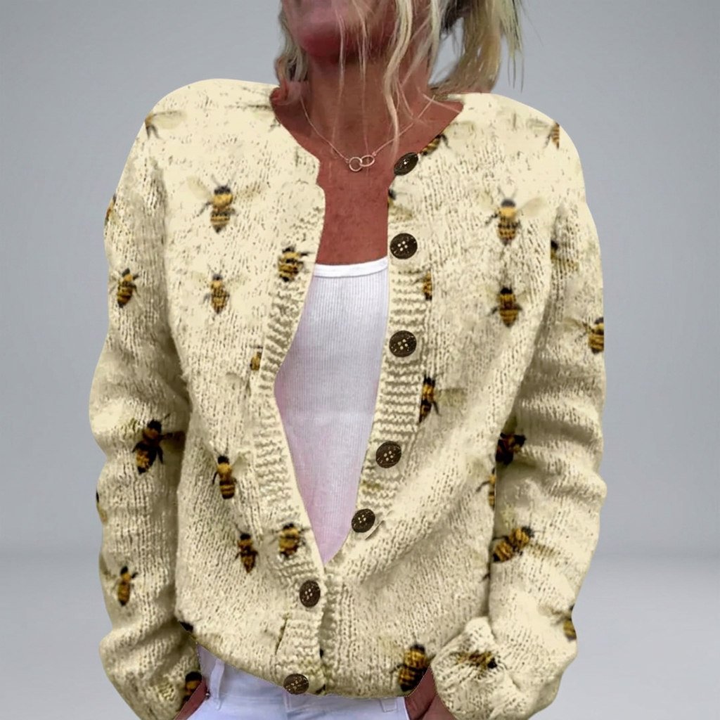 Rowena - Rustieke Petal Cardigan