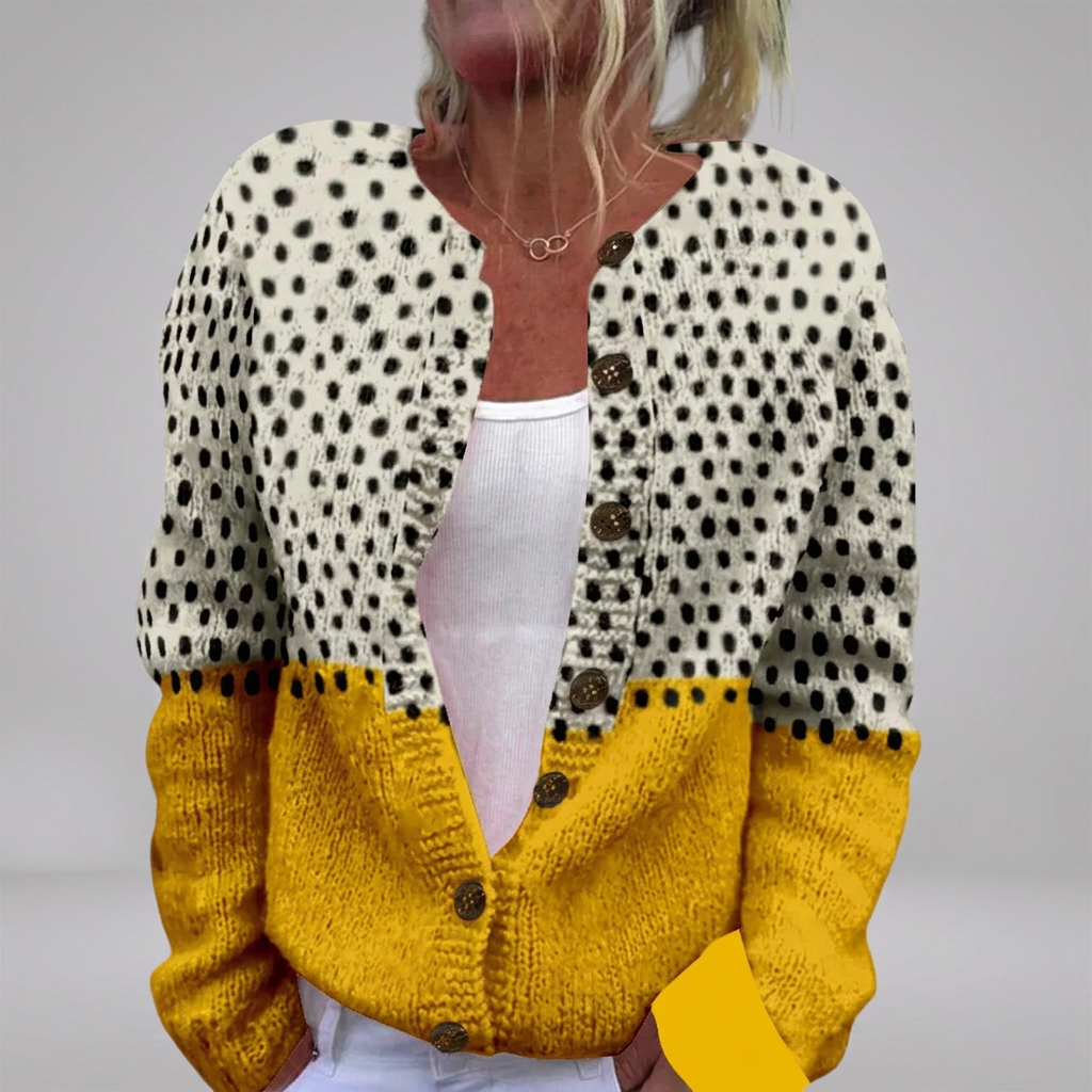 Stella - Terracotta Bloom Cardigan