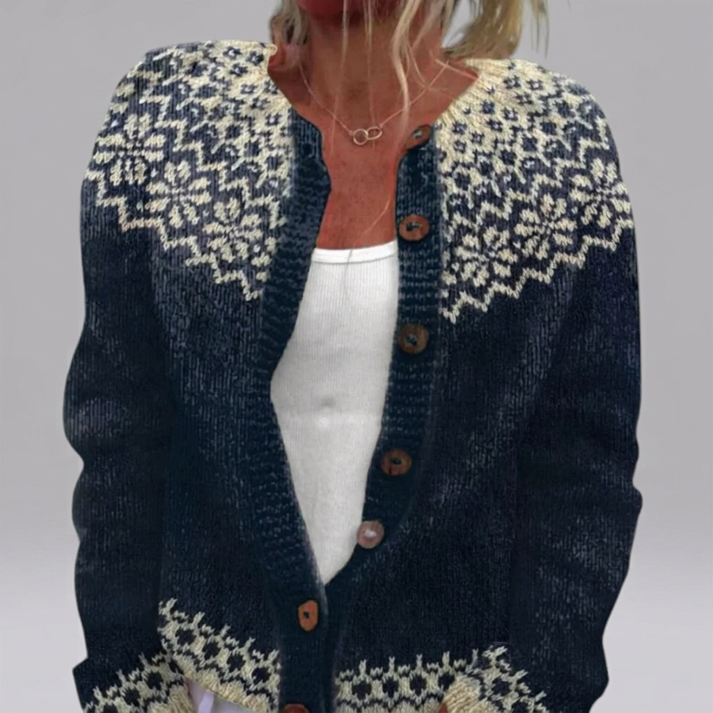 Rosanna - Meadowfield Print Cardigan