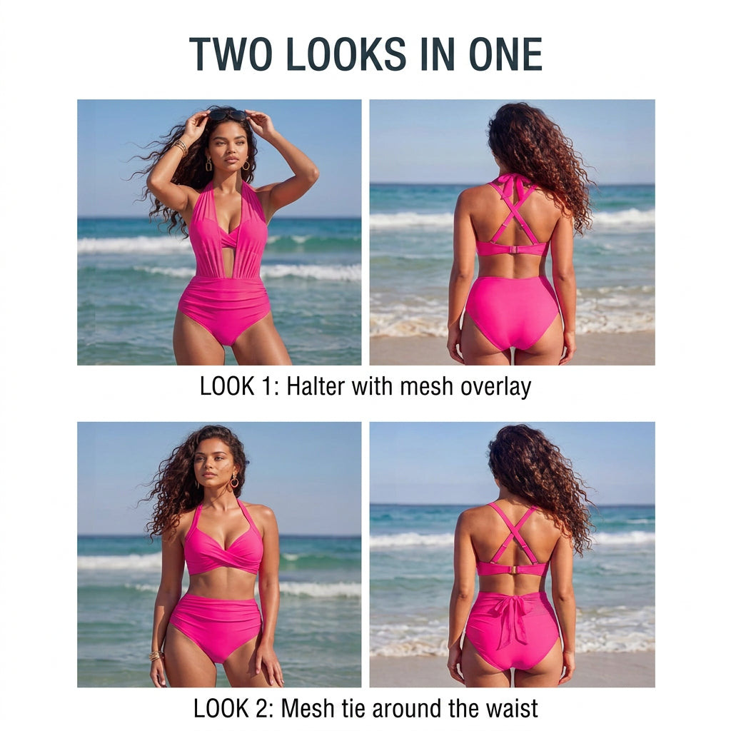 BRENDA - 2-IN-1 HOOGGEMAAKTE BIKINI MET BUIKCONTROLE