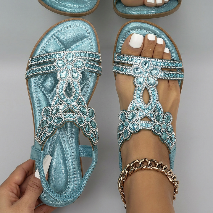 Maison – Orthopedische Kristallen Sandalen
