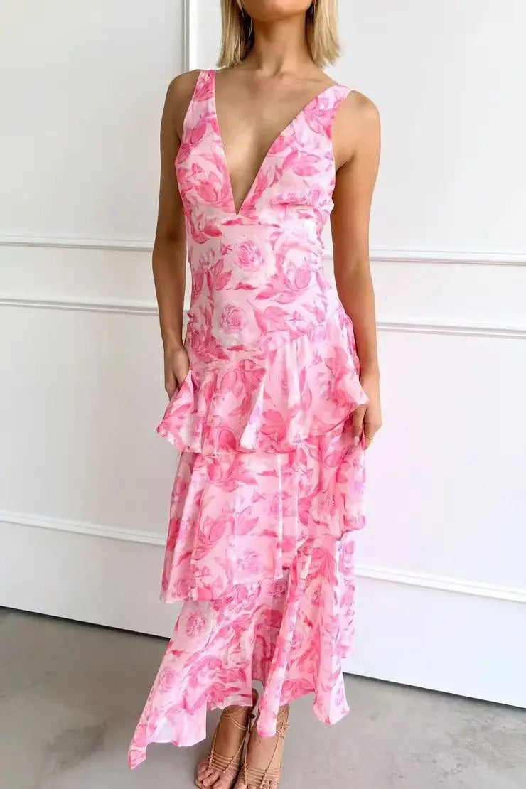 Maria - Elegante Lange Jurk
