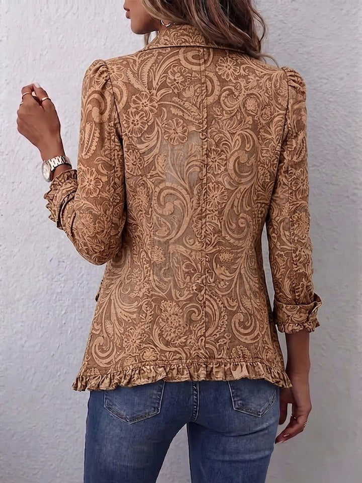 Madison | Vintage Boheemse Bloemenprint Rimpeljas