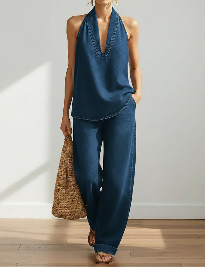 Denise - Twee-delige Denim Set