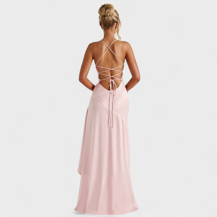 Kylie - Roze Maxi Jurk