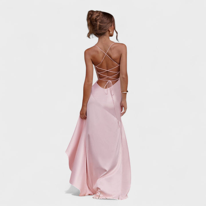 Kylie - Roze Maxi Jurk