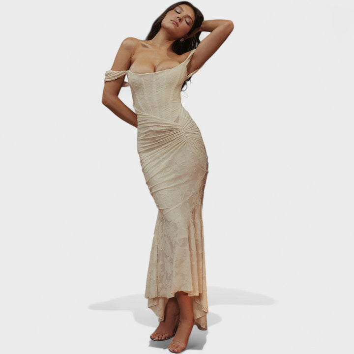 Allison - Sculpturale Silhouet Jurk